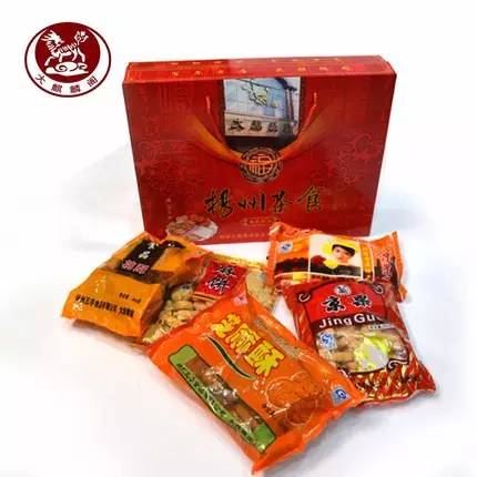 大麒麟閣茶食現在五亭食品公司也出品,網上也有了賣,不過貌似是真空