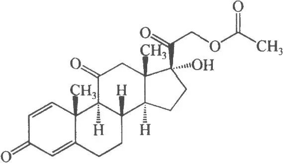 泼尼松结构图片