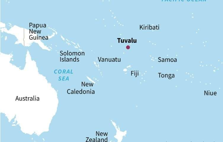 图瓦卢地图高清版图片