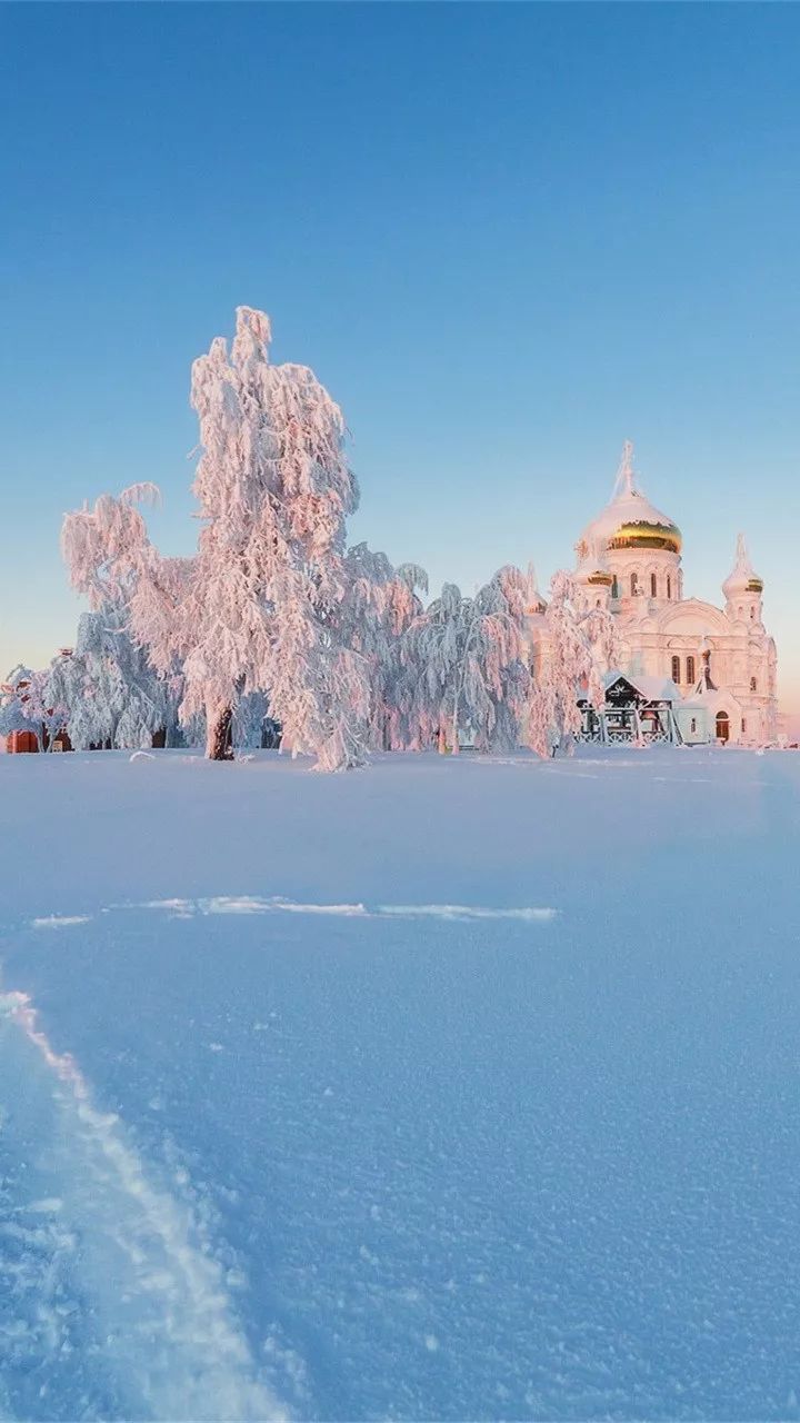 俄罗斯最美雪景图片