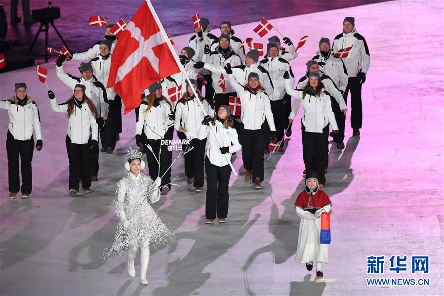 高清組圖:平昌冬奧會開幕式運動員入場(五)