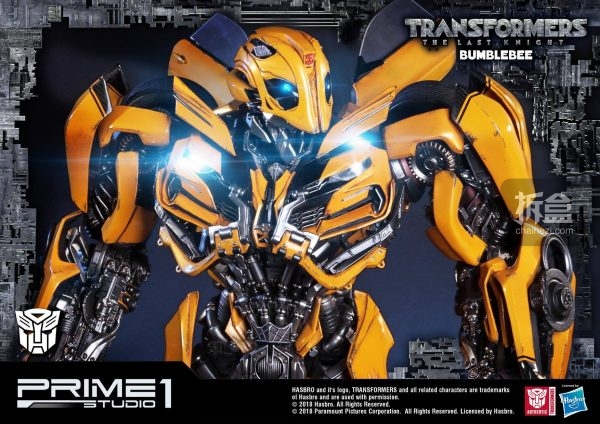 prime1studio變形金剛5最後的騎士大黃蜂bumblebee雕像普通版中國日本