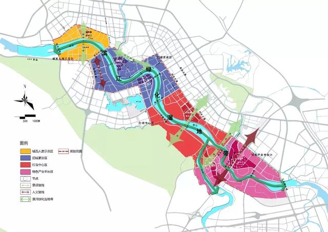 四会市绥江一河两岸城市设计竞赛方案出炉实在太震撼了