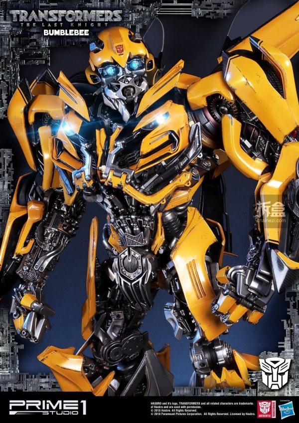 prime1studio变形金刚5最后的骑士大黄蜂bumblebee雕像普通版中国日本