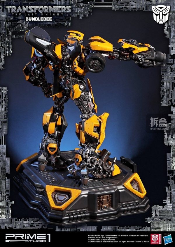 prime1studio變形金剛5最後的騎士大黃蜂bumblebee雕像普通版中國日本