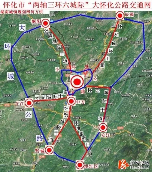溆浦县城市规划图图片