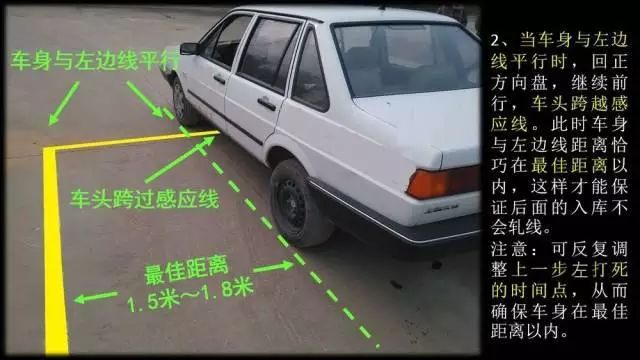 駕考技巧科目二倒車入庫技巧