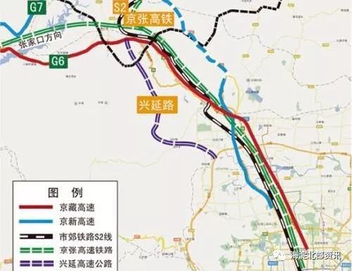 新京秦高速公路规划图图片