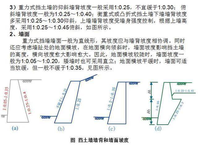 土石滑坡的剋星重力式擋土牆