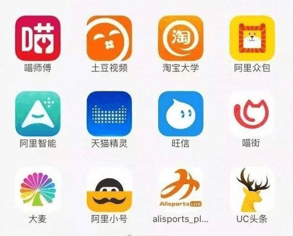 阿里系软件全家桶,来看看你手机中有几款是阿里软件