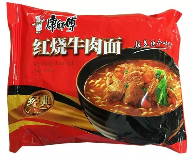 "康师傅"红烧牛肉面异军突起,一统方便面"江湖.