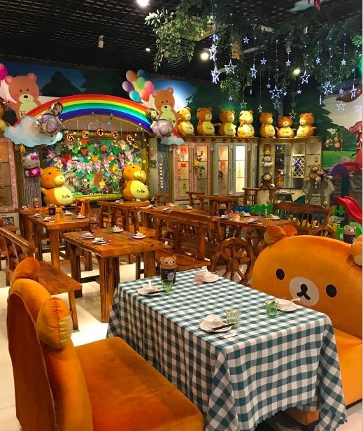 西安儿童生日主题餐厅图片