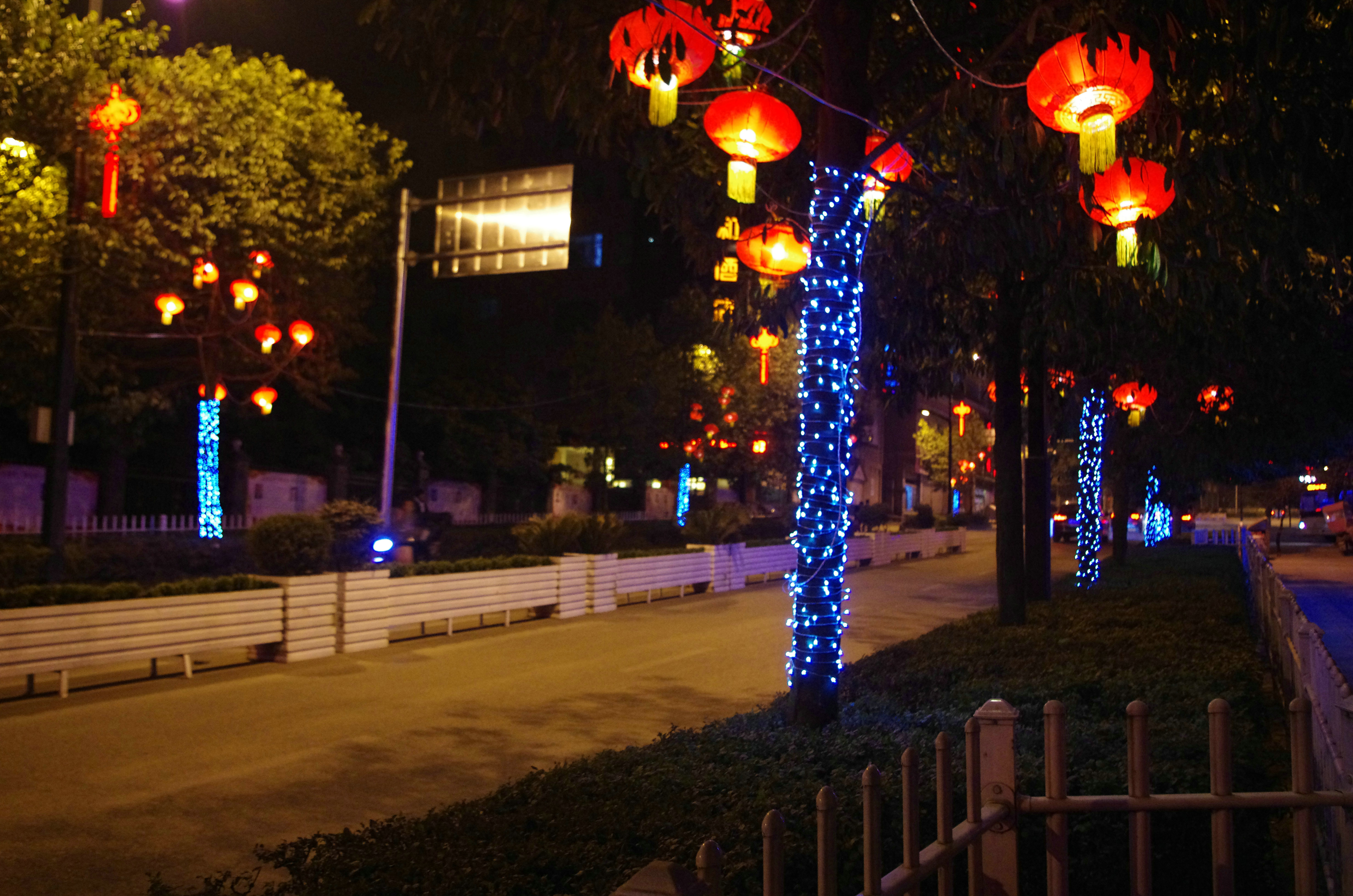 麻江夜景图片