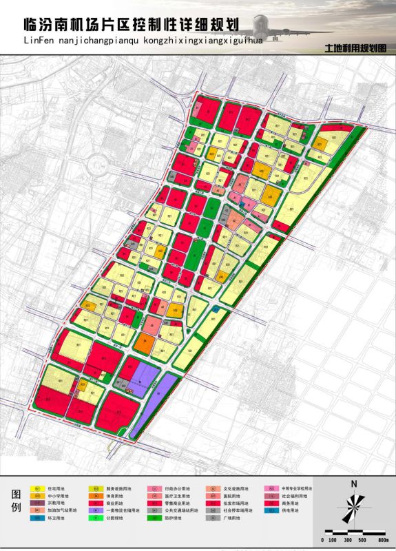 临汾市2030规划图图片