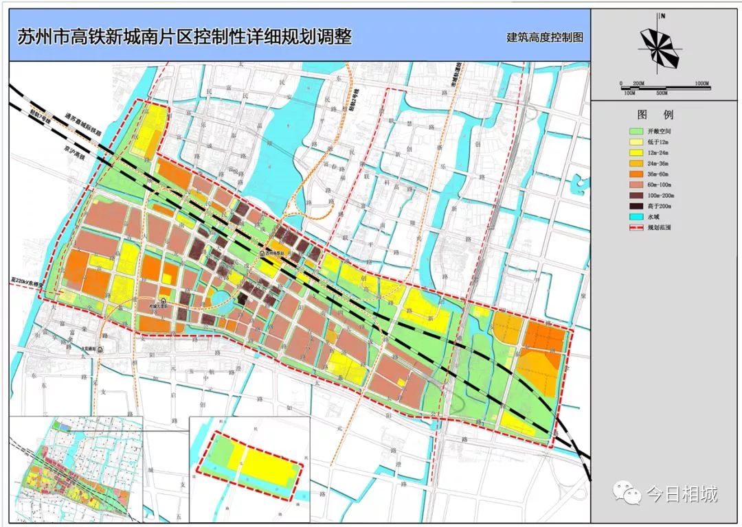 崛起苏州高铁新城南片区规划最新调整出炉