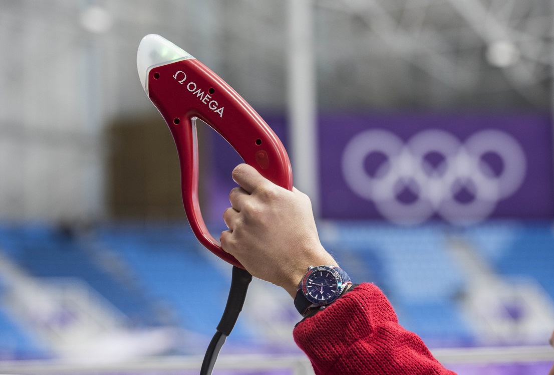 2018平昌冬奥会速度滑冰赛事上,还有一个主角是精准的欧米茄