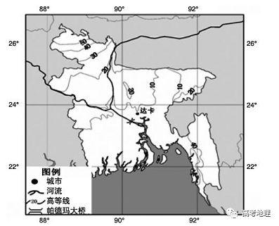 高考地理20180214帕德玛大桥综合题伟大来源于坚持打卡是一种态度