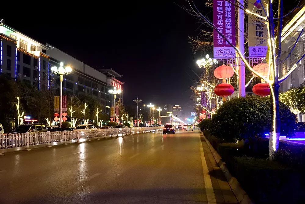 汉中市街景图片图片