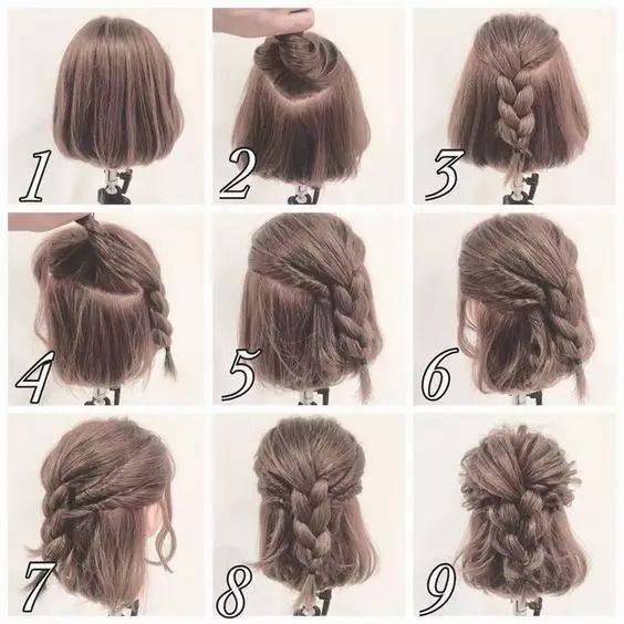 教你十四款仙气十足的半扎发让你美的与众不同