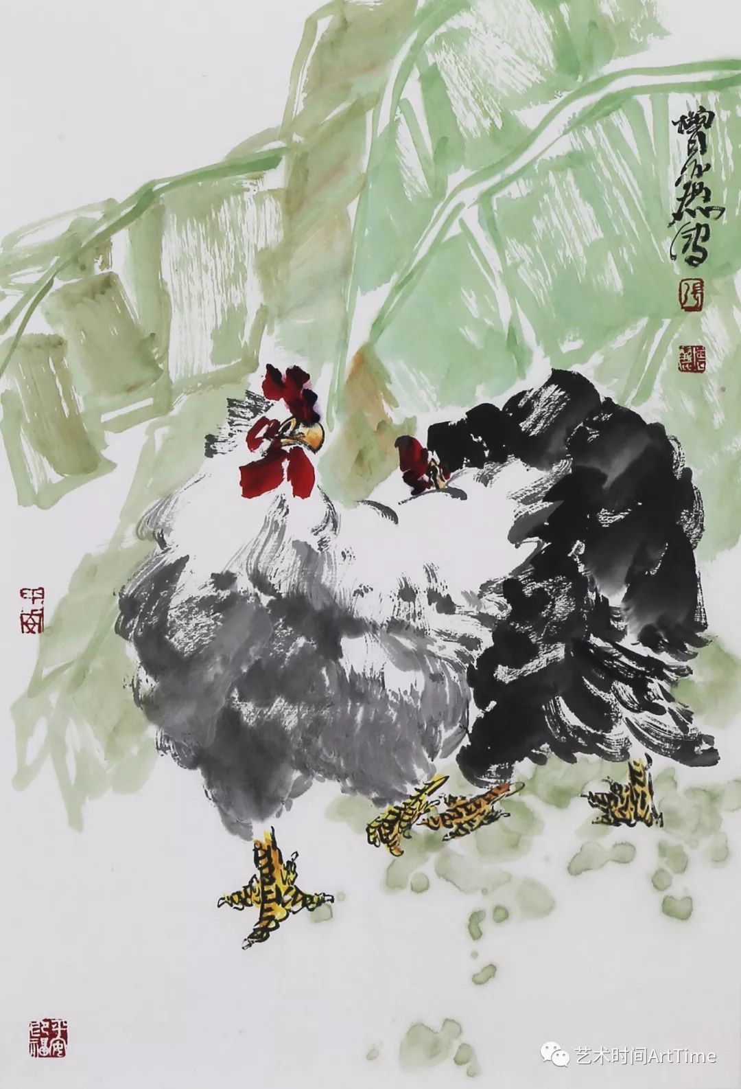 春思感怀张增丽中国画作品赏析