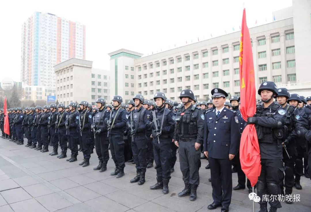 威武巴州举行反恐维稳誓师大会