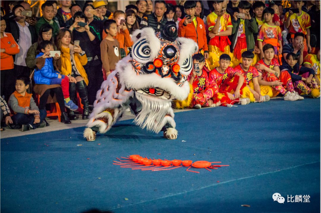 广西比麟堂醒狮团图片