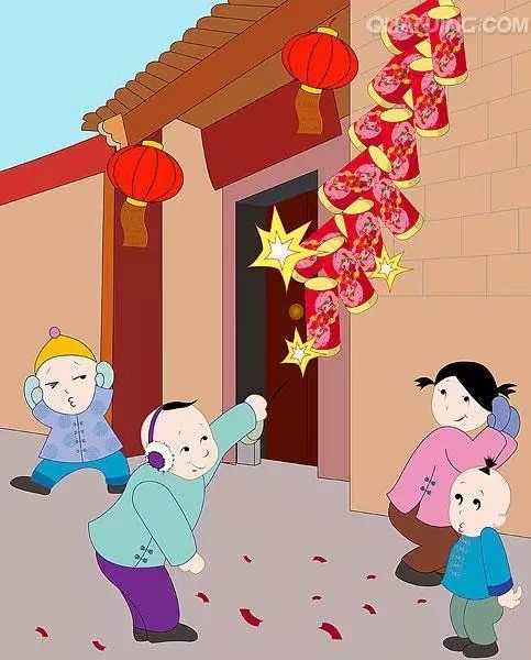 一年级新年看图写话图片