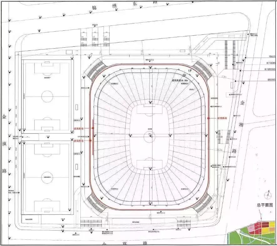 浦东足球场设计方案获批!今年上半年开工,计划2021年完工