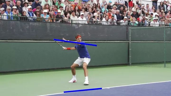 网球引拍动作图片