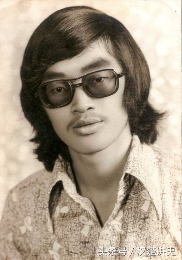 七八十年代的发型男图片