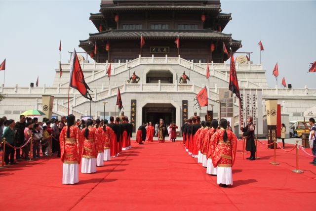 西安年最中國漢城湖祭天祈福喜迎新春