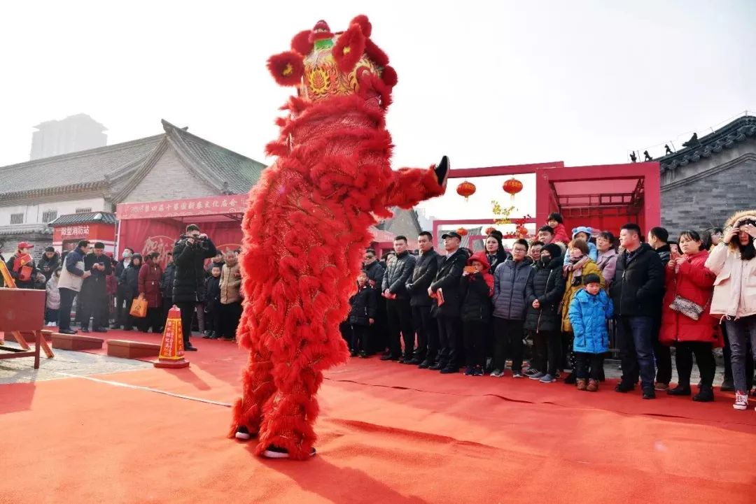 盛況圖集大年初一第四屆十笏園新春文化廟會火爆開場今晚6點燈會等你