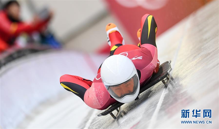 冬奥项目钢架雪车图片