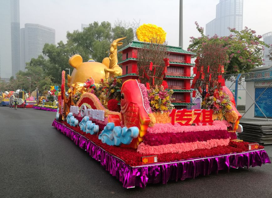 【长兴传祺·资讯】一祺看花车|广汽传祺花车巡游带您感受锦绣新春