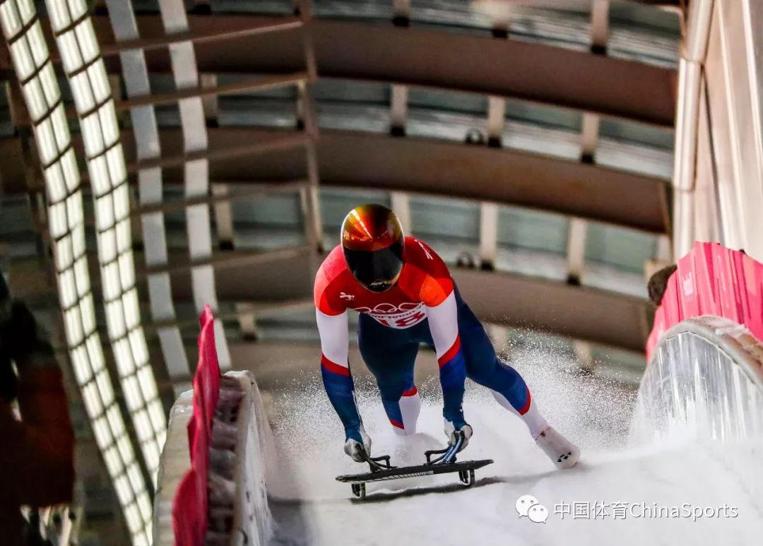 平昌冬奧會鋼架雪車 耿文強創造歷史