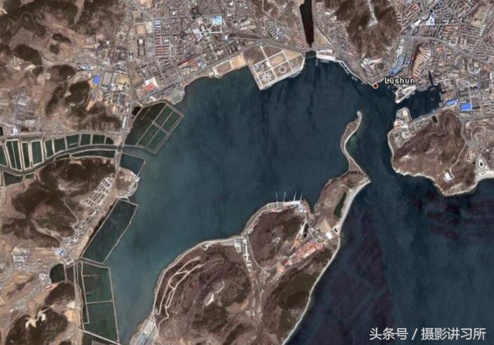 旅顺军港要塞中国最重要的海军基地世界著名军港之一