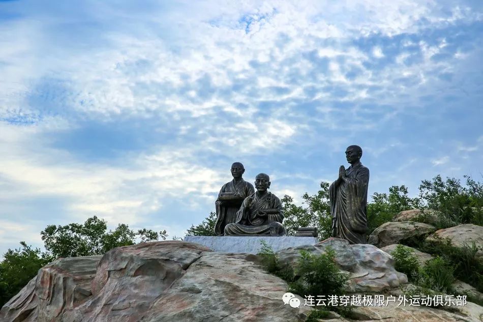 2018220初五春節市內短線連雲港老街海上雲臺山悟道庵發起寺宿城徒步