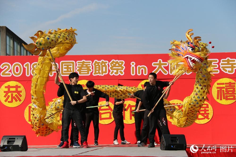 2018大阪中国春节祭开幕 搭建中日民间友好桥梁