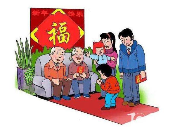 画一幅去串门的画图片