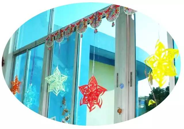 幼儿园精美窗户环创设计