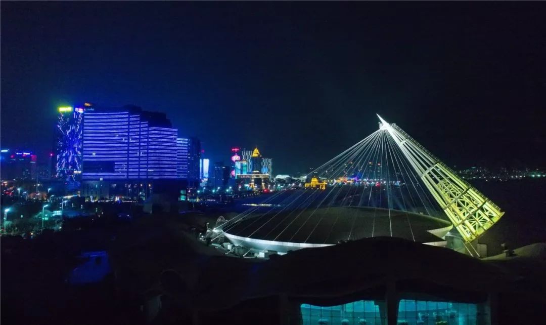 崂山十二景 夜景图片