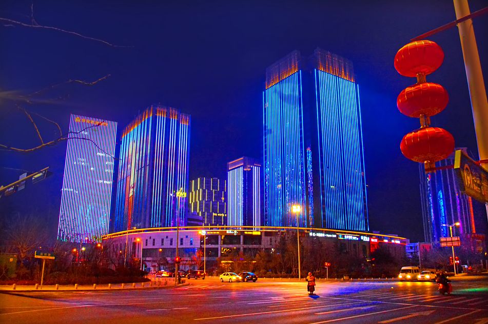 崂山十二景 夜景图片