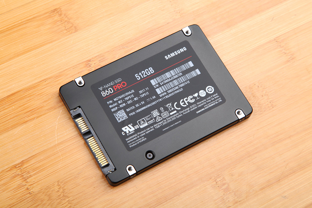 850 pro继任者 三星860 pro ssd拆解图赏