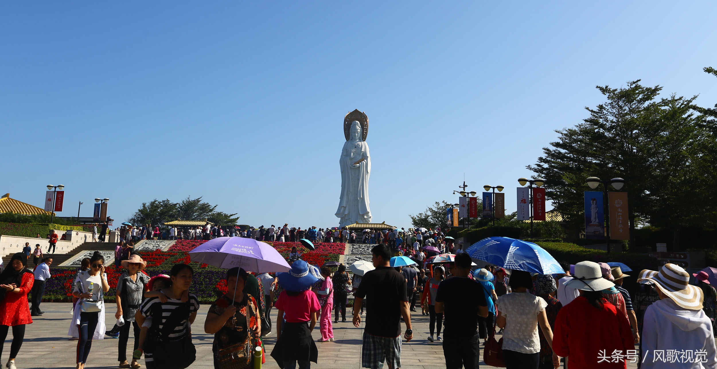 海南游客照图片