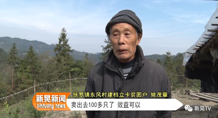 扶羅鎮東風村建檔立卡貧困戶 姚茂章