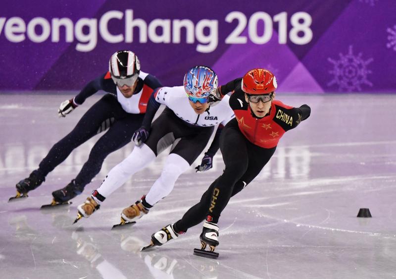 平昌冬奥会短道速滑男子500米预赛中国代表队全部晋级!