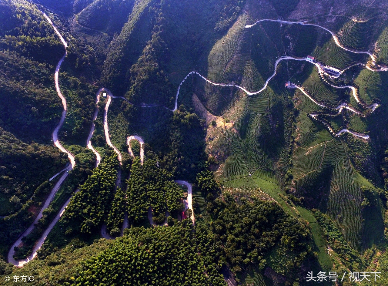 盘山公路 全景图片