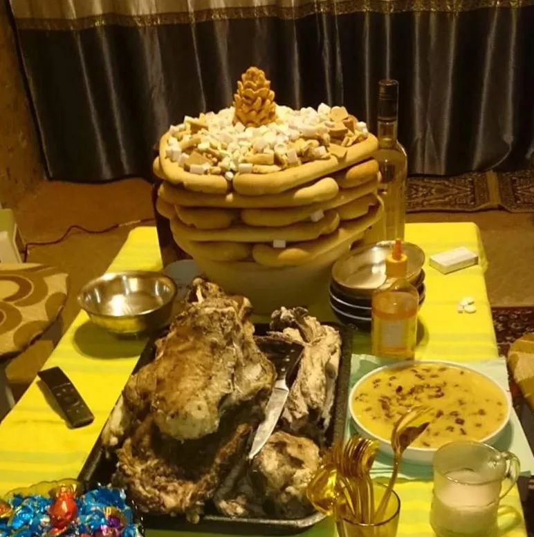 蒙古影像看看蒙古国的新年气氛家家有美食