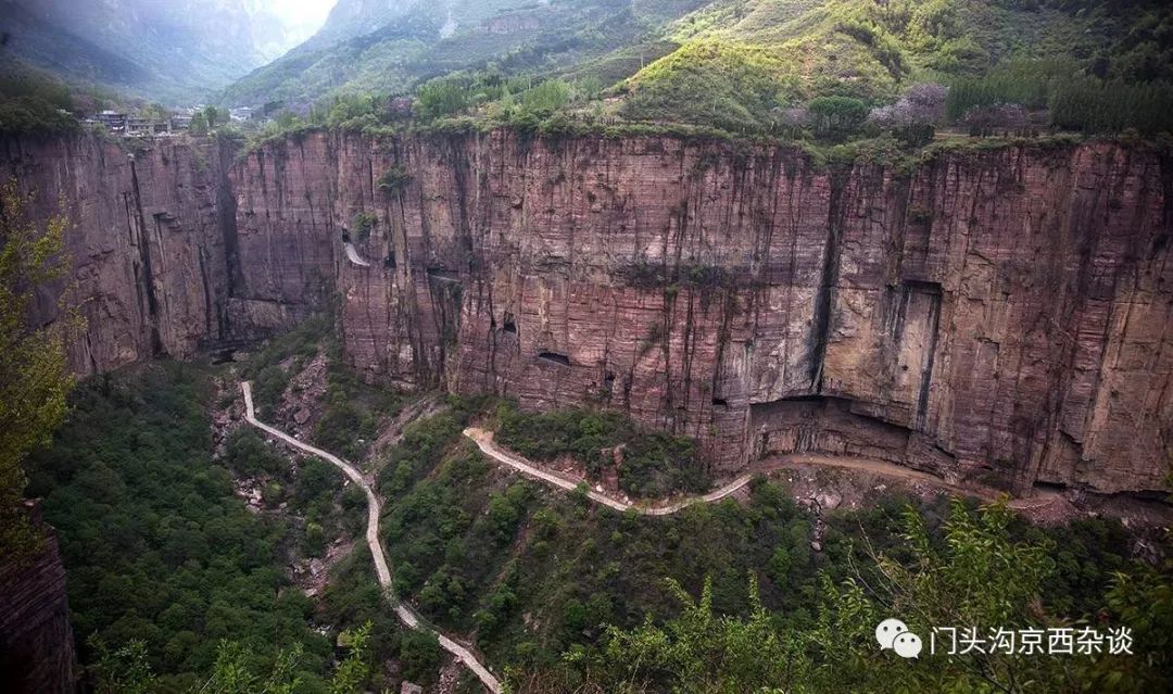 门头沟挂壁公路封路啦图片