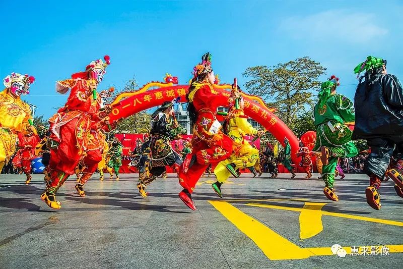 幸福過大年⒃威風八面英歌舞多圖